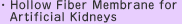Hollow Fiber Membrane for Artificial Kidneys