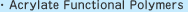 Acrylate Functional Polymers