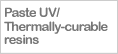 Formulated products Conductive Paste UV/Thermally-curable resins 