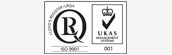 国際品質規格「ISO 9001」に基づく品質システムで生産しています。