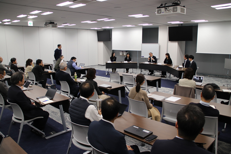 2024年度　社長と若手社員の対談会