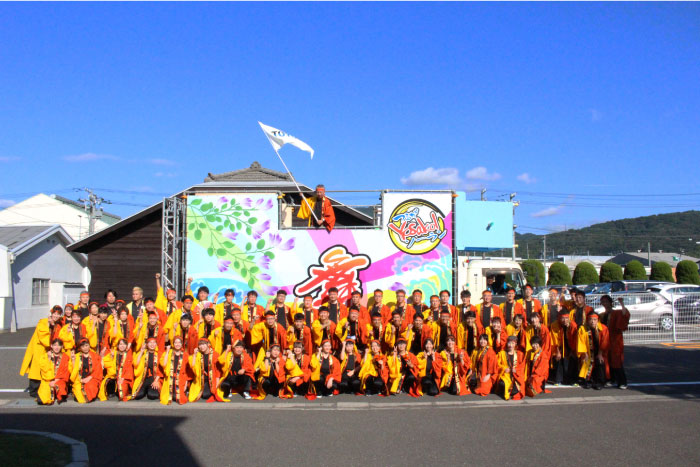 よさこい踊りへの参加者
