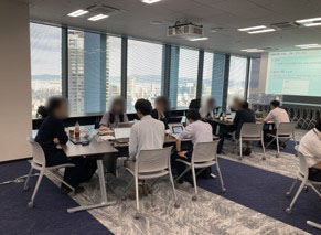 2023年度の研修の様子