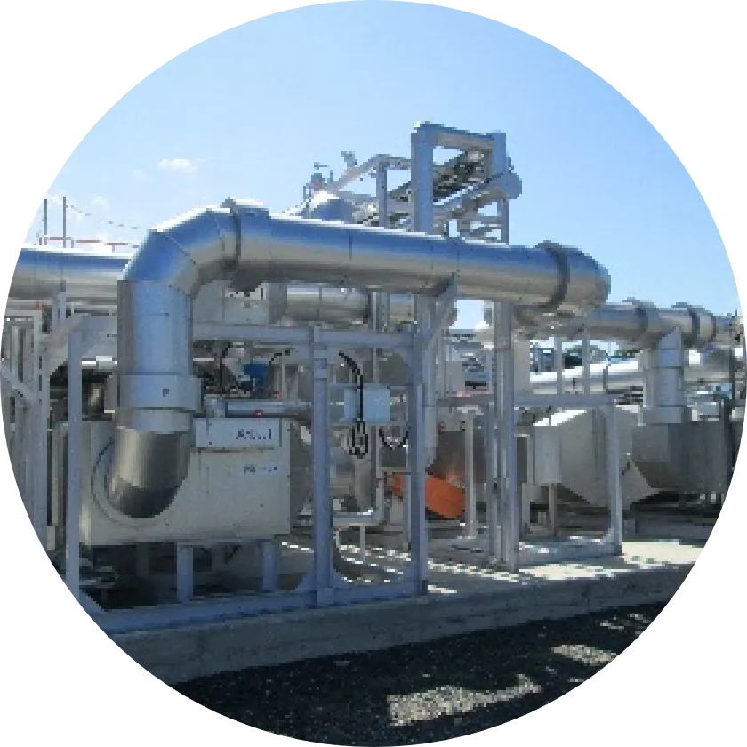 LIBセパレータ製造工程でのVOC回収装置