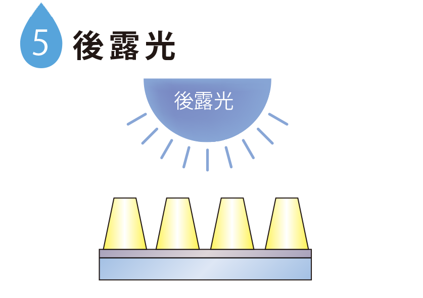 5 後露光