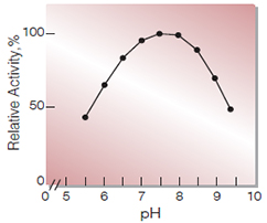 Fig.4. pH-Activity