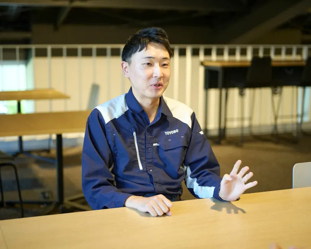 東洋紡との出会いと決め手