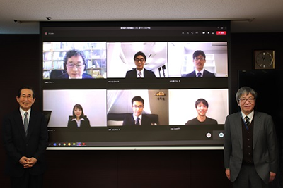 2020年度長期研究助成受贈者の皆さまと財団関係者