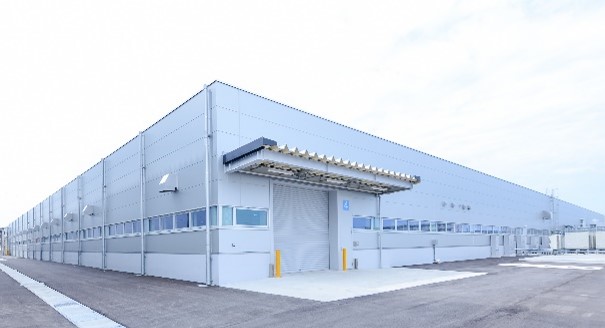 庄川工場に新設した「紡績棟」