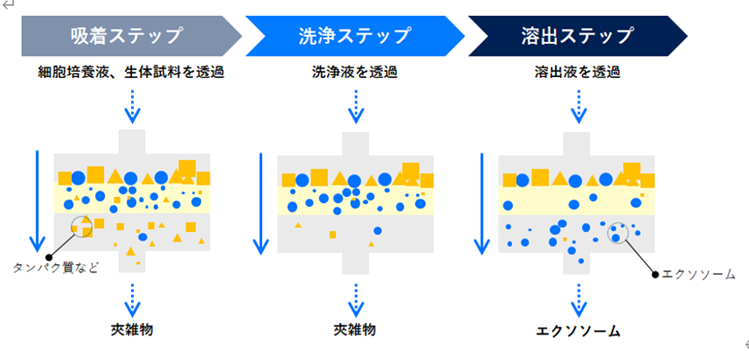 「CATAROSEV®」の回収ステップ